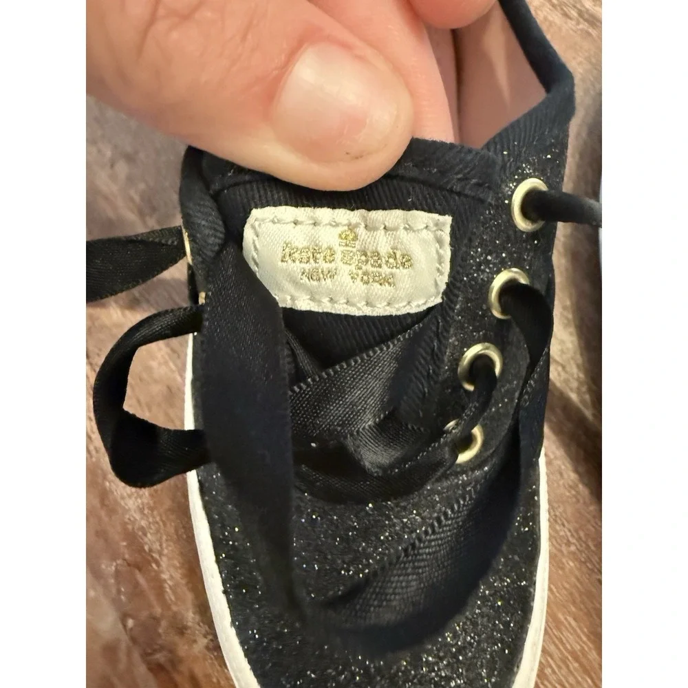 Toddler Girl's Keds x Kate Spade Champion Glitter Crib‎ Sneaker Size 8